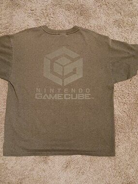 90s Nintendo GameCube promo t shirt size Large Pokemon Mario Kart